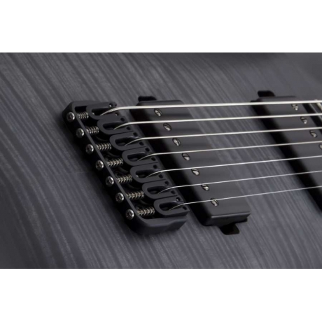 Schecter Keith Merrow KM-7 Elektro Gitar (Trans Black Burst Satin)<br>Fotoğraf: 4/5