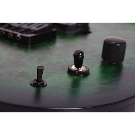 Schecter Keith Merrow KM-7 MK-III Standard 7 Telli Elektro Gitar (Toxic Smoke Green)<br>Fotoğraf: 4/8