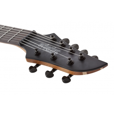 Schecter Keith Merrow KM-7 MK-III Standard 7 Telli Elektro Gitar (Trans Black Burst)<br>Fotoğraf: 8/8