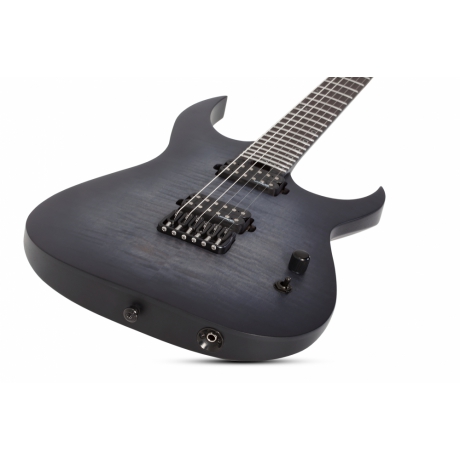 Schecter KM-6 MK-III Legacy Elektro Gitar (Transparent Black Burst)<br>Fotoğraf: 2/4