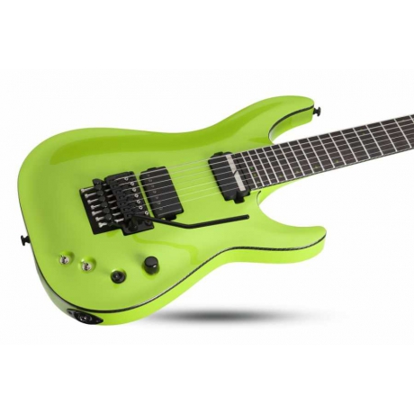 Schecter KM-7 FR-S Elektro Gitar (Lambo Green)<br>Fotoğraf: 6/6