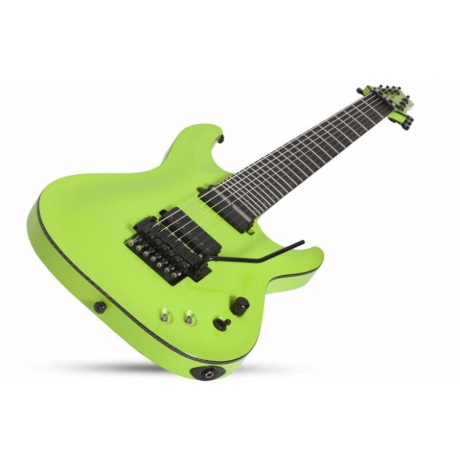 Schecter KM-7 FR-S Elektro Gitar (Lambo Green)<br>Fotoğraf: 2/6