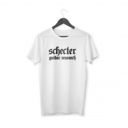 Schecter Logo T-Shirt (Beyaz)