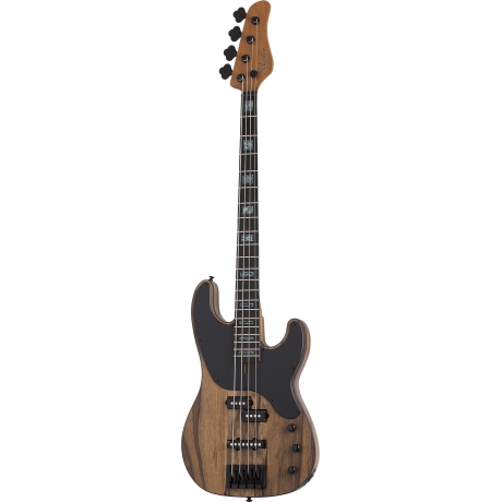 Schecter Model-T 4 Exotic Bas Gitar (Natural Satin)<br>Fotoğraf: 1/7