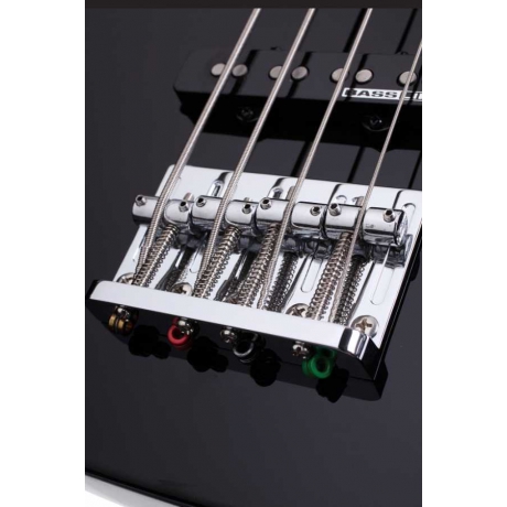 Schecter Model-T Bas Gitar (Gloss Black)<br>Fotoğraf: 3/5