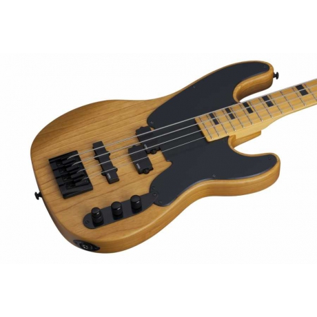 Schecter Model-T Session Bas Gitar (Aged Natural Satin)<br>Fotoğraf: 6/8