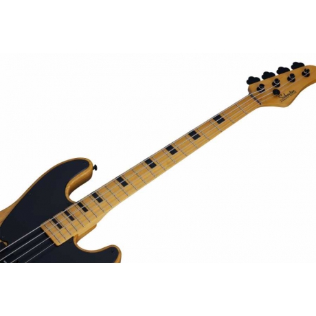 Schecter Model-T Session Bas Gitar (Aged Natural Satin)<br>Fotoğraf: 7/8