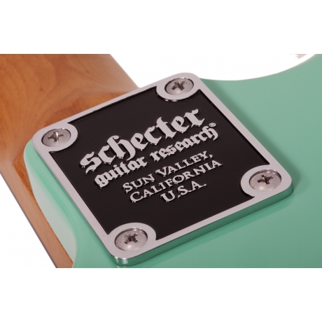 Schecter Nick Johnston Traditional Elektro Gitar (Atomic Green)<br>Fotoğraf: 7/8