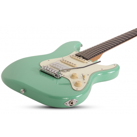 Schecter Nick Johnston Traditional Elektro Gitar (Atomic Green)<br>Fotoğraf: 3/8