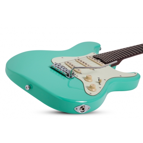 Schecter Nick Johnston Traditional Elektro Gitar (Atomic Green)<br>Fotoğraf: 3/7