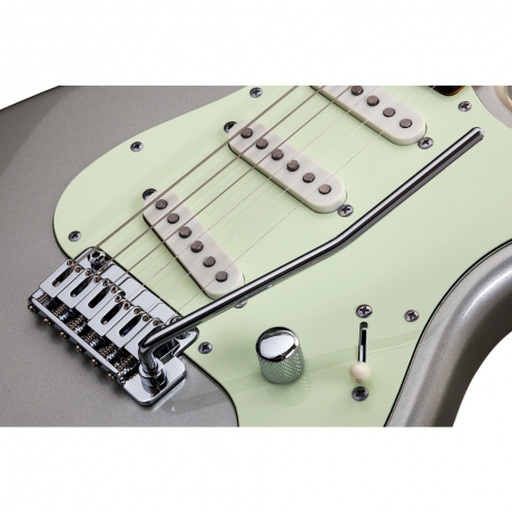 Schecter Nick Johnston Traditional Elektro Gitar (Atomic Silver)<br>Fotoğraf: 4/8