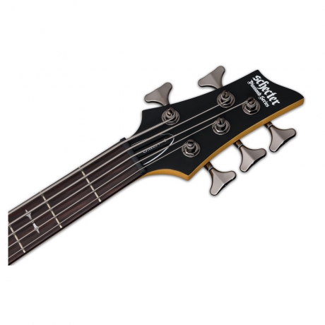 Schecter Omen-5 Bas Gitar (Walnut Satin)<br>Fotoğraf: 5/5