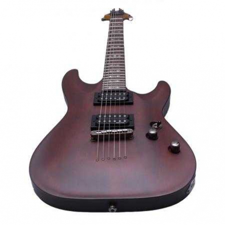 Schecter Omen 6 Elektro Gitar (Walnut Satin)<br>Fotoğraf: 3/3
