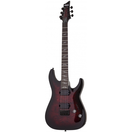 Schecter Omen Elite-6 Elektro Gitar (Black Cherry Burst)<br>Fotoğraf: 1/6