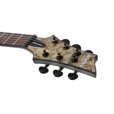 Schecter Omen Elite-6 Elektro Gitar (Charcoal)<br>Fotoğraf: 8/8