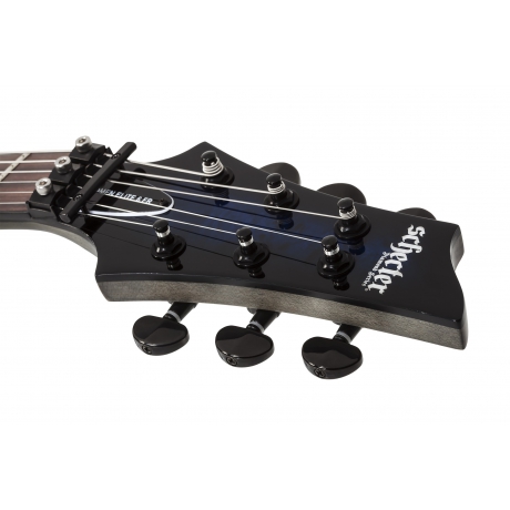 Schecter Omen Elite-6 FR Elektro Gitar (See-thru Blue)<br>Fotoğraf: 7/8