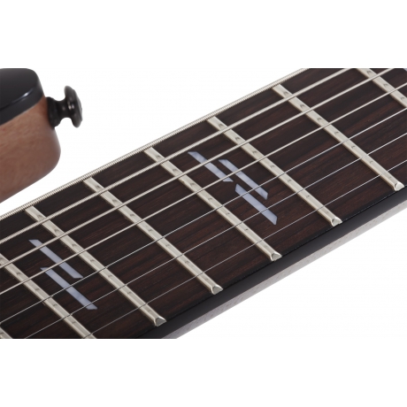 Schecter Omen Elite-7 Multiscale 7 Telli Elektro Gitar (Cherry Burst)<br>Fotoğraf: 7/9