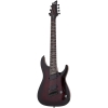 Schecter Omen Elite-7 Multiscale 7 Telli Elektro Gitar (Cherry Burst)<br>Fotoğraf: 1/9