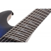 Schecter Omen Elite-7 Multiscale 7 Telli Elektro Gitar (See-Thru Blue Burst)<br>Fotoğraf: 5/6