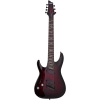 Schecter Omen Elite-7 Multiscale 7 Telli Solak Elektro Gitar (Black Cherry Burst)<br>Fotoğraf: 1/10