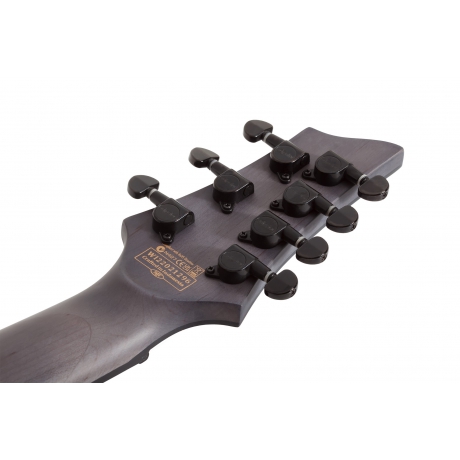 Schecter Omen Elite-7 Multiscale 7 Telli Solak Elektro Gitar (Black Cherry Burst)<br>Fotoğraf: 10/10