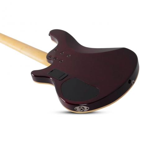 Schecter Omen Extreme-4 Bas Gitar (Black Cherry)<br>Fotoğraf: 3/4