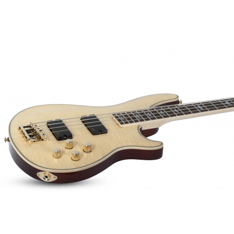 Schecter Omen Extreme-4 Bas Gitar (Gloss Natural)<br>Fotoğraf: 2/10