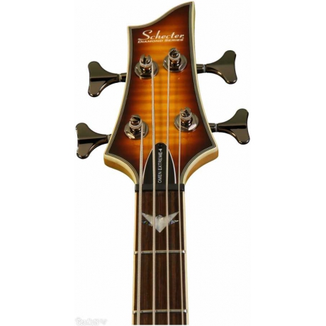 Schecter Omen Extreme-4 Bas Gitar (Vintage Sunburst)<br>Fotoğraf: 3/4