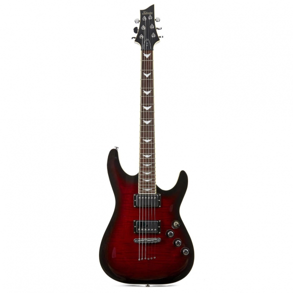 Schecter Omen Extreme 6 Elektro Gitar (Black Cherry), Fotoğraf: 1/5