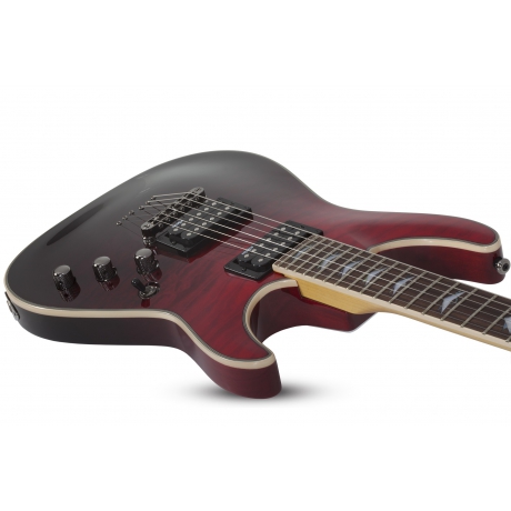 Schecter Omen Extreme-6 Elektro Gitar (Blood Burst)<br>Fotoğraf: 2/7