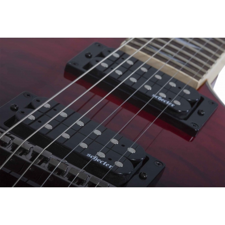 Schecter Omen Extreme-6 Elektro Gitar (Blood Burst)<br>Fotoğraf: 3/7