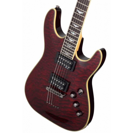 Schecter Omen Extreme 6 Elektro Gitar (Crimson Red Burst)<br>Fotoğraf: 2/2