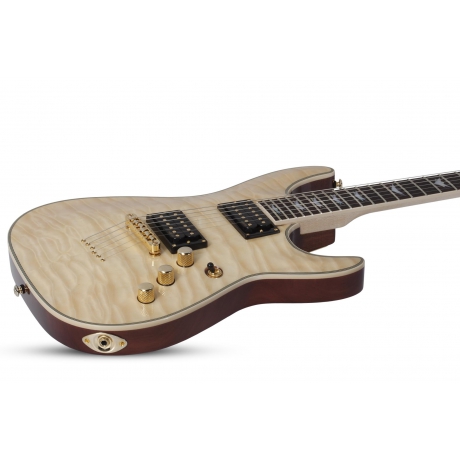 Schecter Omen Extreme-6 Elektro Gitar (Gloss Natural)<br>Fotoğraf: 2/7