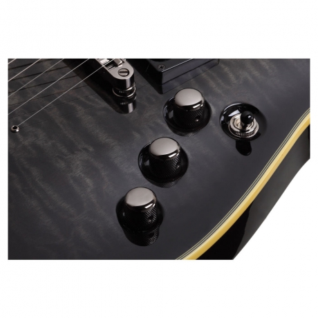 Schecter Omen Extreme 6 Elektro Gitar (See-Thru Black)<br>Fotoğraf: 5/5