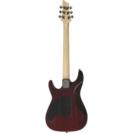 Schecter Omen Extreme 6 FR Elektro Gitar (Crimson Black)<br>Fotoğraf: 2/3