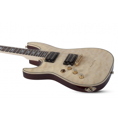 Schecter Omen Extreme-6 Solak Elektro Gitar (Gloss Natural)<br>Fotoğraf: 2/10