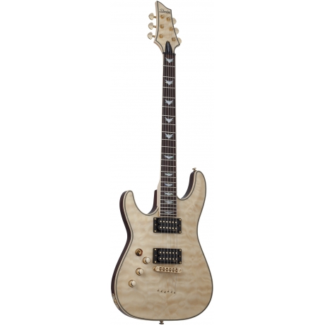 Schecter Omen Extreme-6 Solak Elektro Gitar (Gloss Natural)<br>Fotoğraf: 1/10