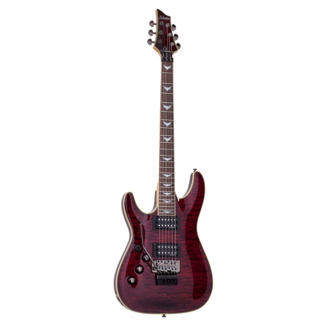 Schecter Omen Extreme-FR Solak Elektro Gitar (Black Cherry)<br>Fotoğraf: 1/7