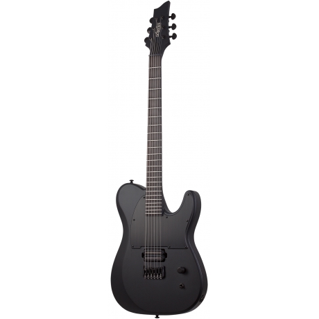 Schecter PT Black Ops Elektro Gitar (Satin Black Open Pore)<br>Fotoğraf: 1/8
