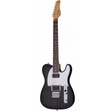 Schecter PT Custom Elektro Gitar (Trans Black Burst)<br>Fotoğraf: 1/7