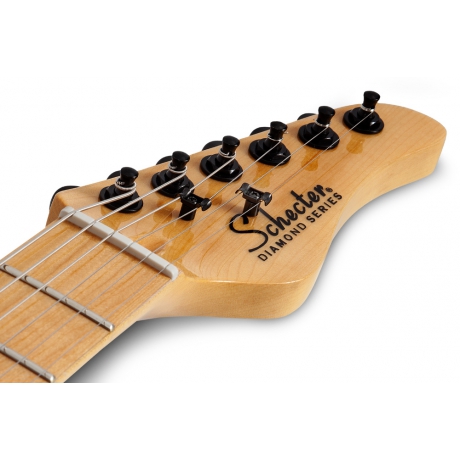 Schecter PT Elektro Gitar (Gloss Black)<br>Fotoğraf: 6/8