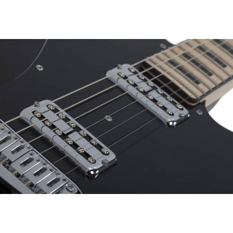 Schecter PT Fastback Elektro Gitar (Gloss Black)<br>Fotoğraf: 4/9