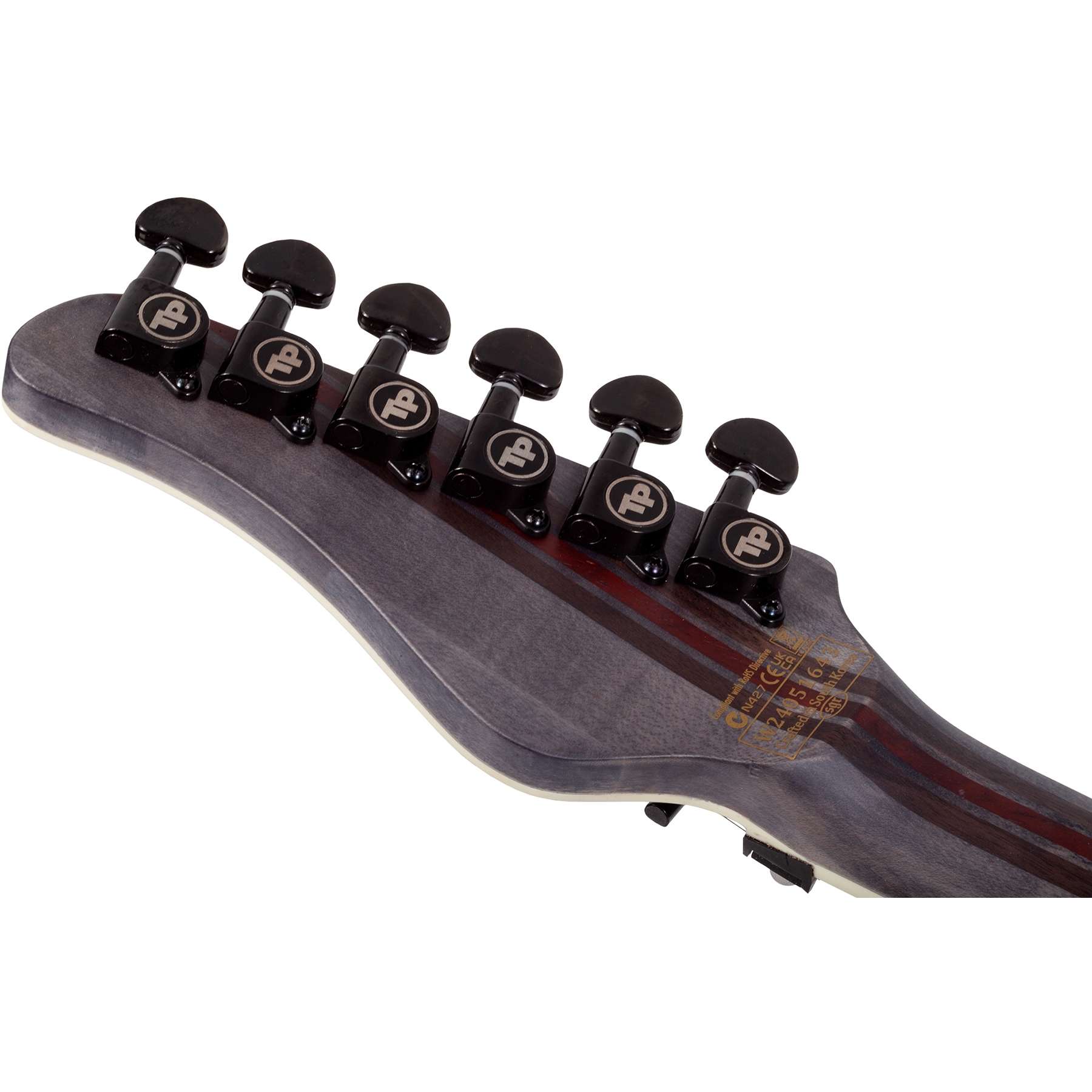Schecter PT FR-S SLS Elite Evil Twin Elektro Gitar (Mat Siyah