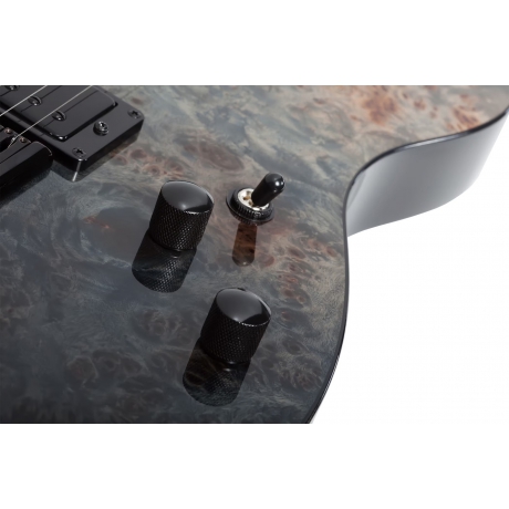 Schecter PT Standard Elektro Gitar (Black Fade Burst Burl)<br>Fotoğraf: 4/7