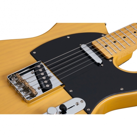 Schecter PT Standard Elektro Gitar (Maple Butterscotch Blonde)<br>Fotoğraf: 2/4