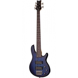 Schecter Raiden Special-5 Bas Gitar (See-Thru Blue Burst)