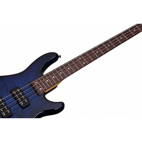 Schecter Raiden Special-5 Bas Gitar (See-Thru Blue Burst)<br>Fotoğraf: 2/3