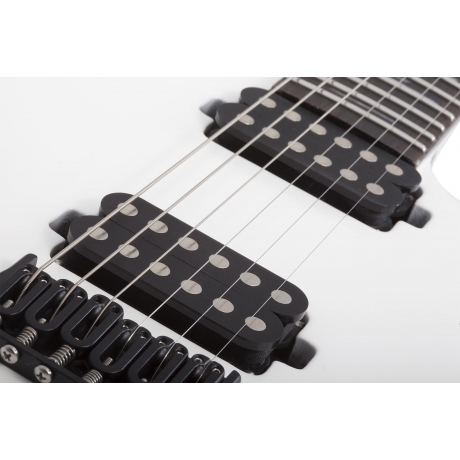 Schecter Reaper-6 Custom Elektro Gitar (Parlak Beyaz)<br>Fotoğraf: 3/7