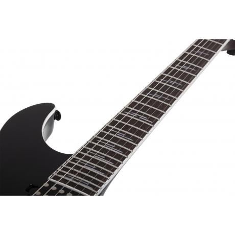Schecter Reaper-6 Custom Elektro Gitar (Parlak Siyah)<br>Fotoğraf: 6/8