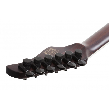 Schecter Reaper-6 Custom Elektro Gitar (Parlak Siyah)<br>Fotoğraf: 8/8